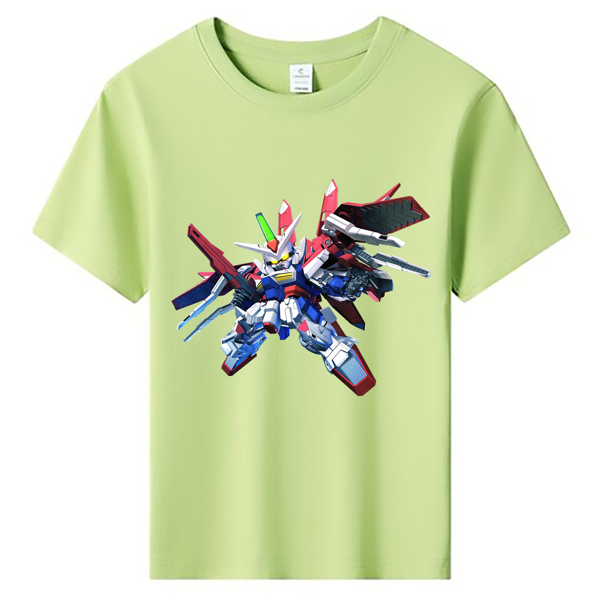 （画像用） 機動戦士ガンダム Mobile Suit Gundam 綿100％キッズTシャツ（フロントプリント）